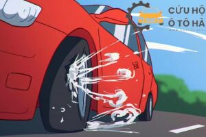 Nguyên nhân và cách xử lý nổ lốp xe ô tô an toàn