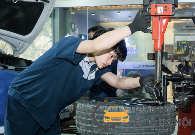 Quy Trình Vá Lốp Lưu Động Tại Hà Nội